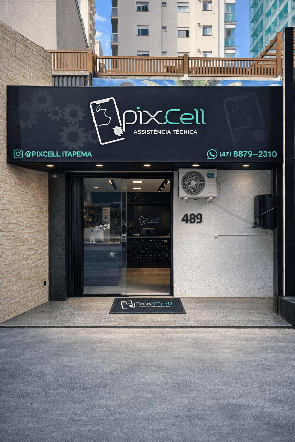 Fachada da Loja - Entrada